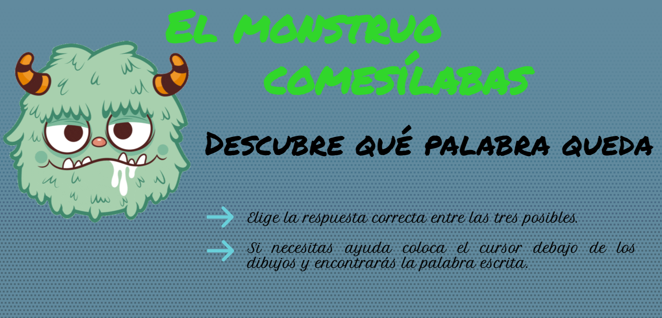 El monstruo come sílabas