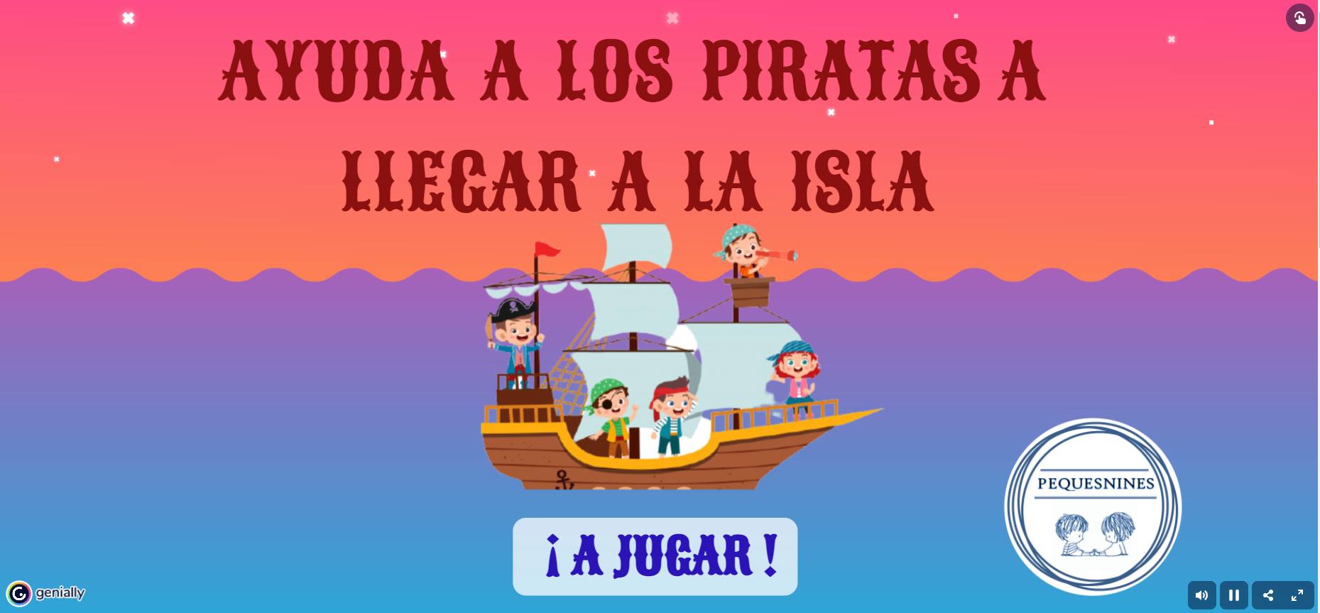 AYUDA A LOS PIRATAS A LLEGAR